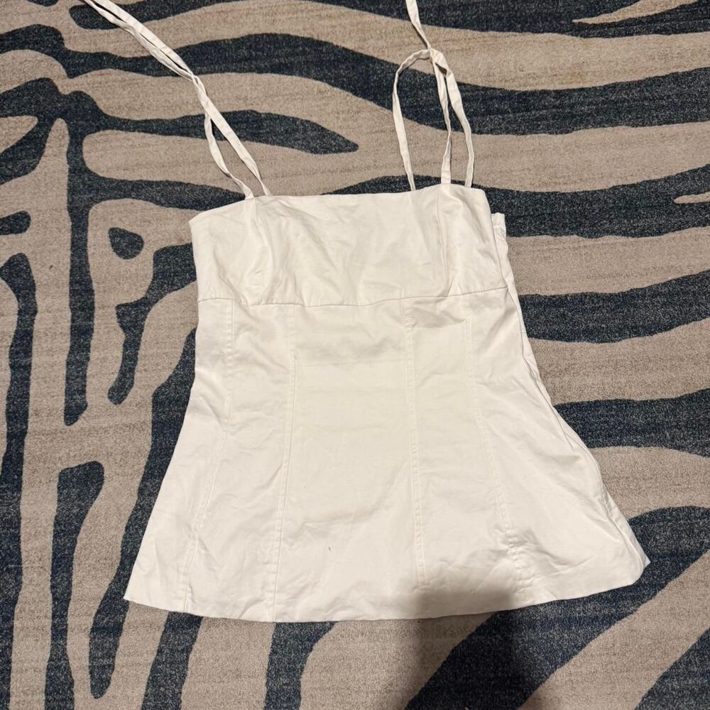 Zara Women's White Corset